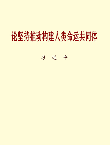 論堅(jiān)持推動構(gòu)建人類命運(yùn)共同體