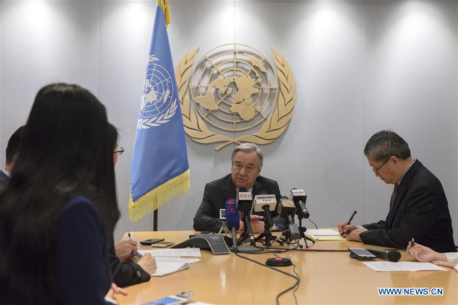 UN-SECRETARY-GENERAL-GUTERRES-INTERVIEW