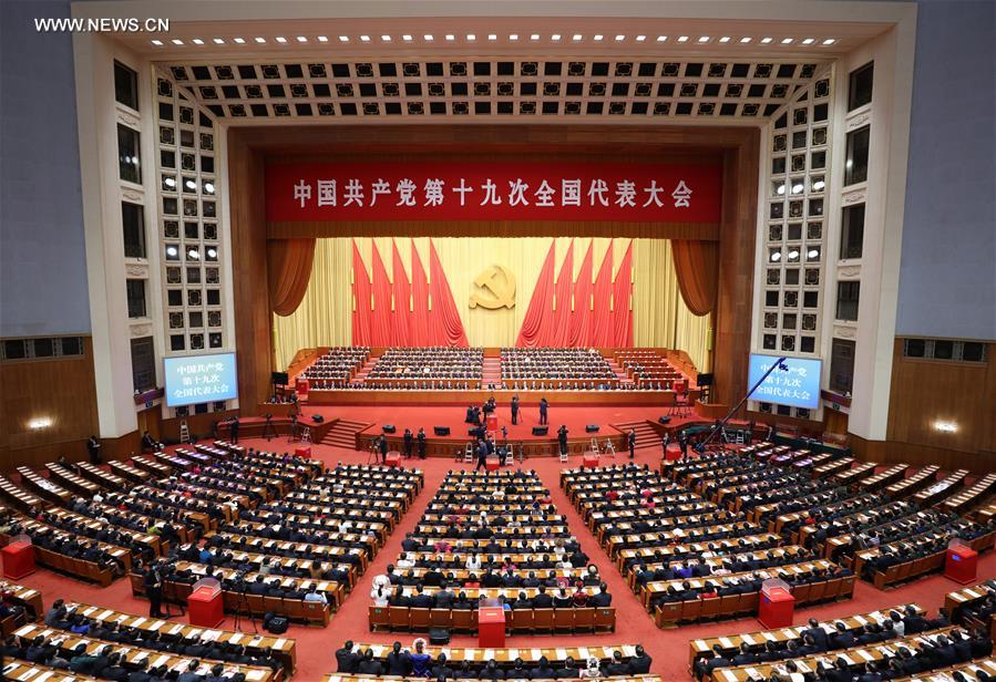 (CPC)CHINA-BEIJING-CPC NATIONAL CONGRESS-CLOSING (CN)