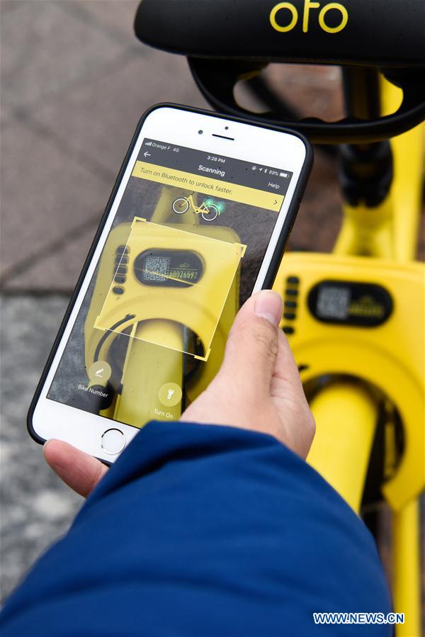 FRANCE-PARIS-CHINA-BIKE SHARING-OFO