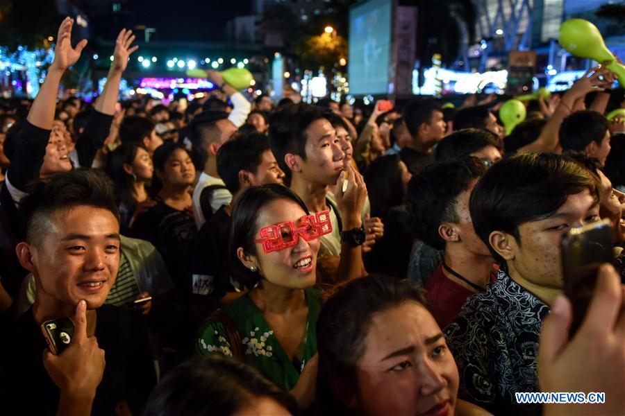 THAILAND-BANGKOK-NEW YEAR-CELEBRATION