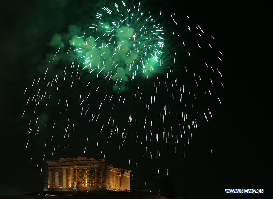 GREECE-ATHENS-NEW YEAR-CELEBRATIONS