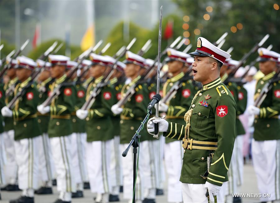 MYANMAR-NAY PYI TAW-70TH INDEPENDENCE DAY-CELEBRATION