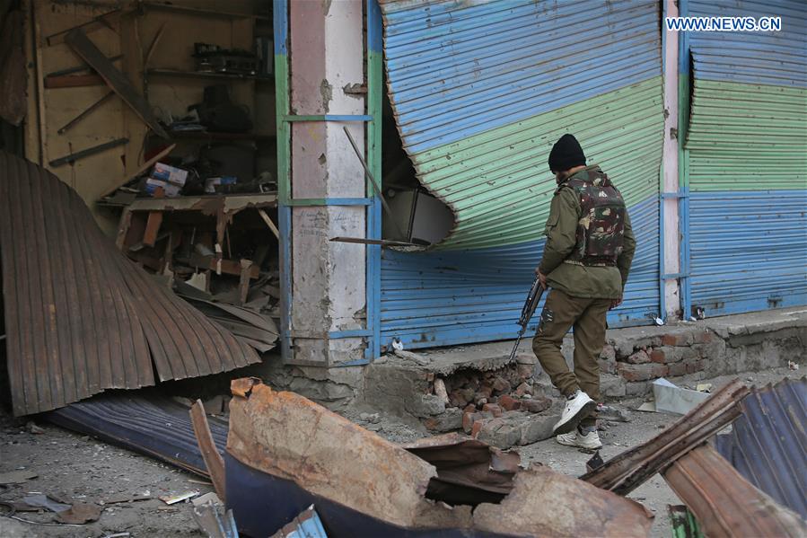 INDIAN-CONTROLLED KASHMIR-SOPORE-BLAST