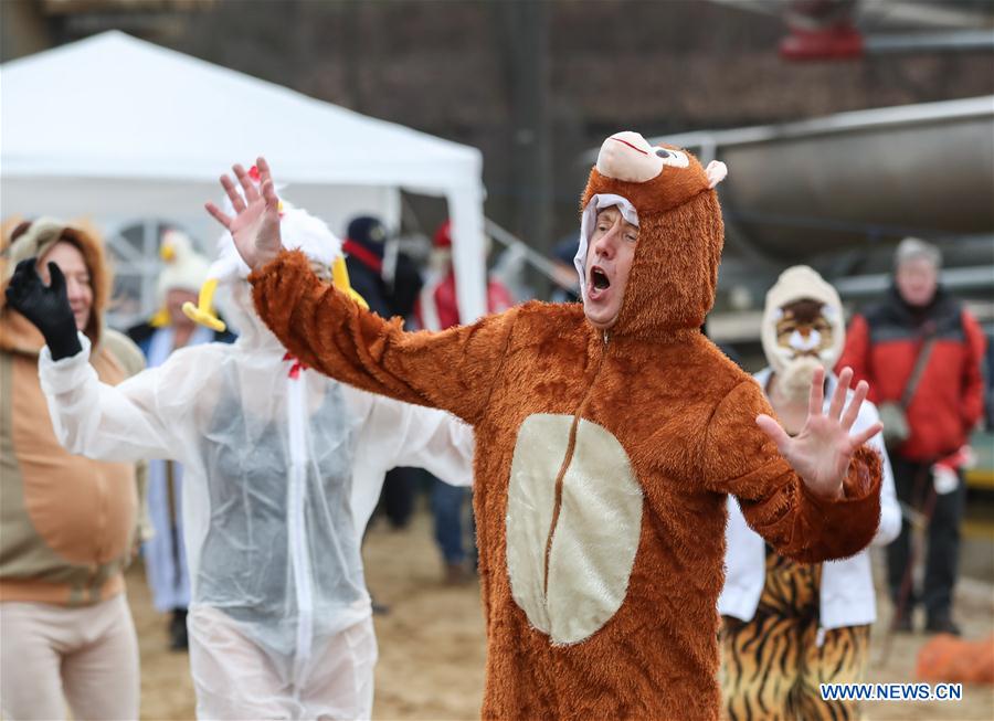 GERMANY-BERLIN-WINTER SWIMMING CARNIVAL