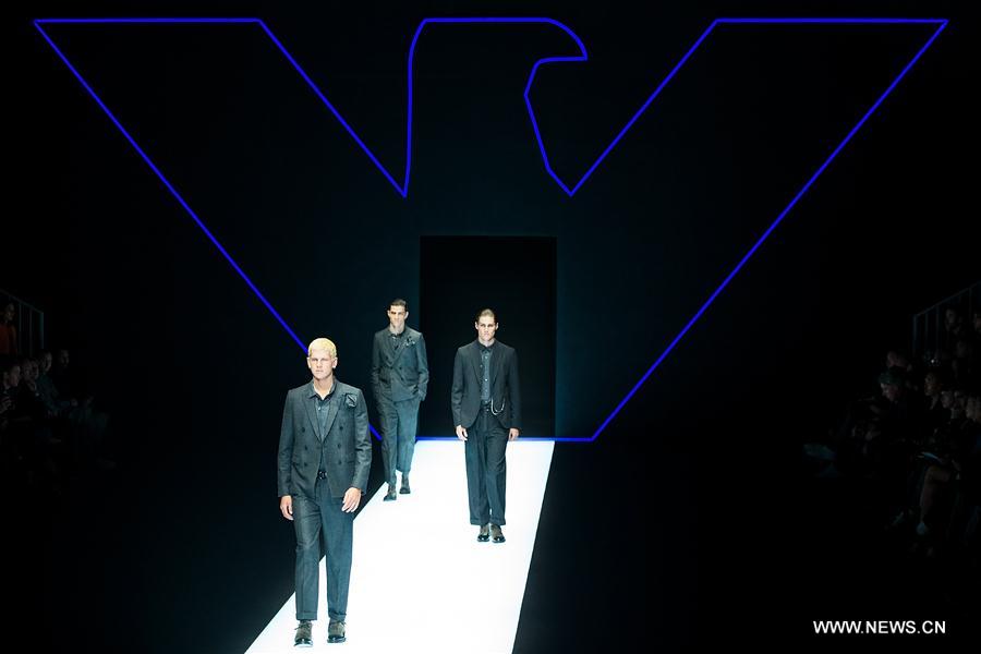 ITALY-MILAN-FASHION WEEK-EMPORIO ARMANI