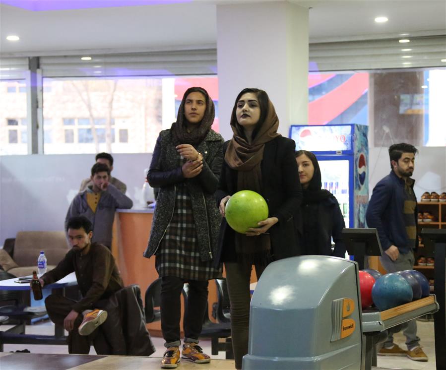 (SP)AFGHANISTAN-KABUL-BOWLING CLUB-WOMEN