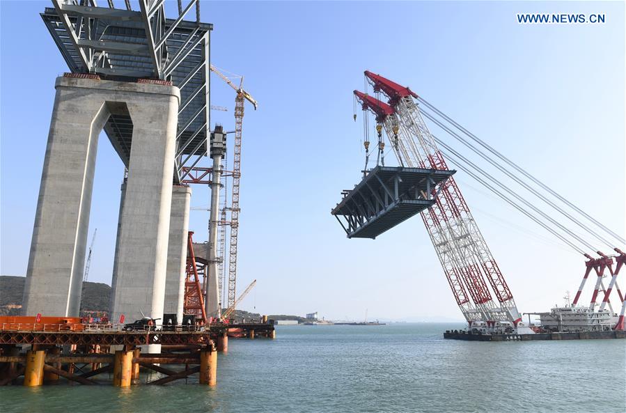 CHINA-FUJIAN-EXPRESSWAY-RAILWAY BRIDGE-CONSTRUCTION (CN)