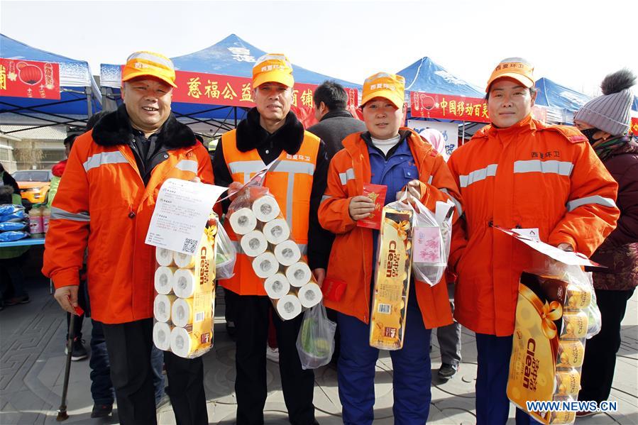 CHINA-NINGXIA-CHARITY CAMPAIGN-LABA FESTIVAL (CN)