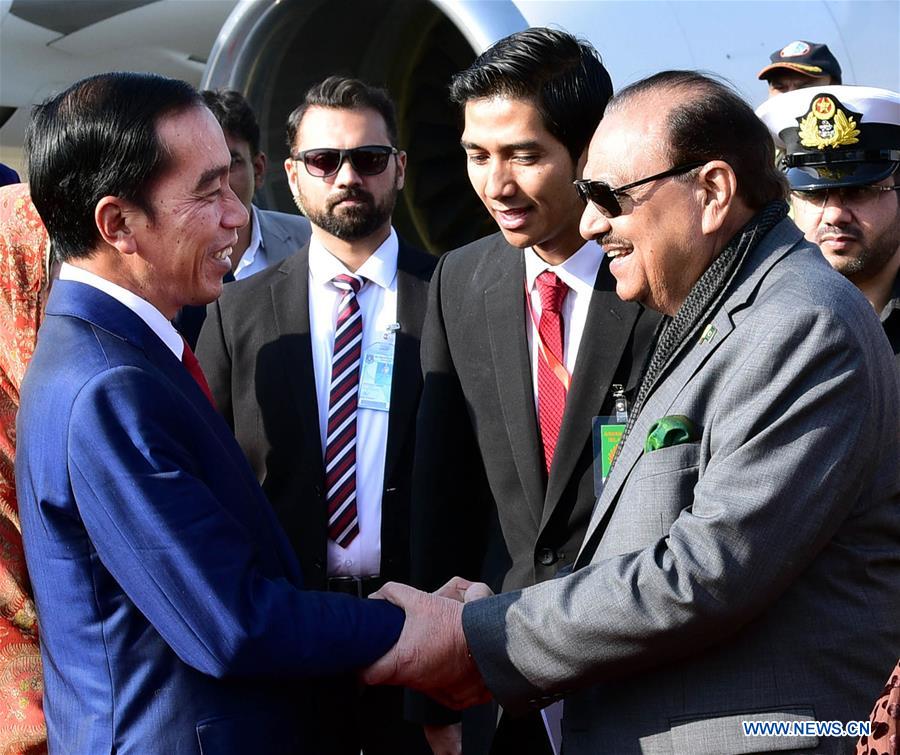 PAKISTAN-ISLAMABAD-INDONESIA-PRESIDENT-VISIT