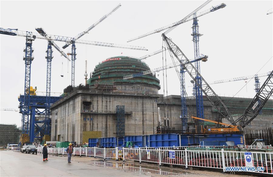 CHINA-FUJIAN-FUQING-HUALONG ONE NUCLEAR PROJECT-RPV INSTALLATION (CN)