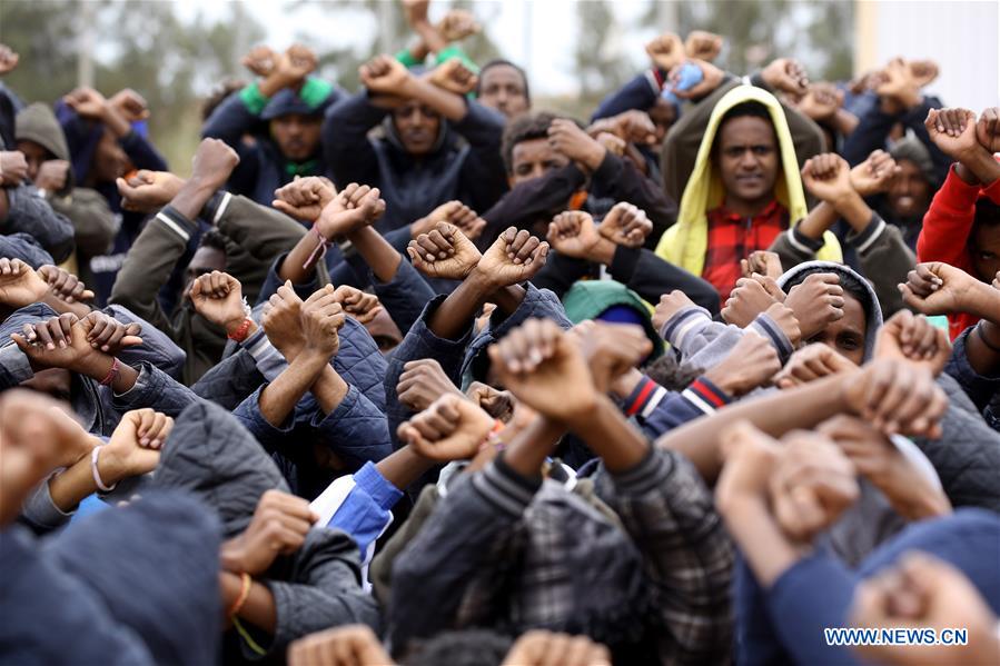 LIBYA-GHARYAN-ILLEGAL IMMIGRANTS