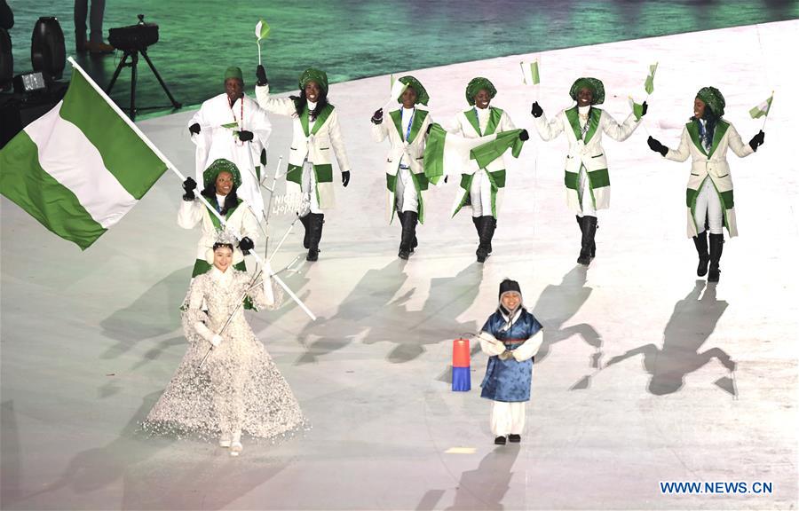 (SP)OLY-SOUTH KOREA-PYEONGCHANG-OPENING CEREMONY