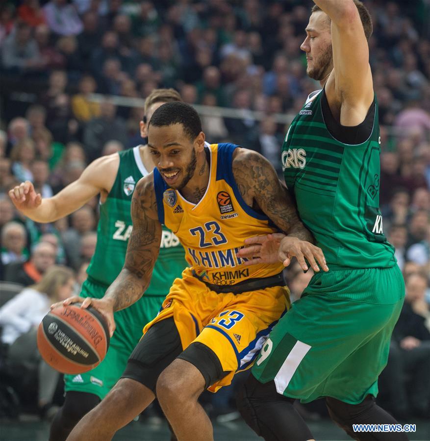 (SP)LITHUANIA-KAUNAS-BASKETBALL-EUROLEAGUE-ZALGIRIS KAUNAS VS KHIMKI MOSCOW REGION