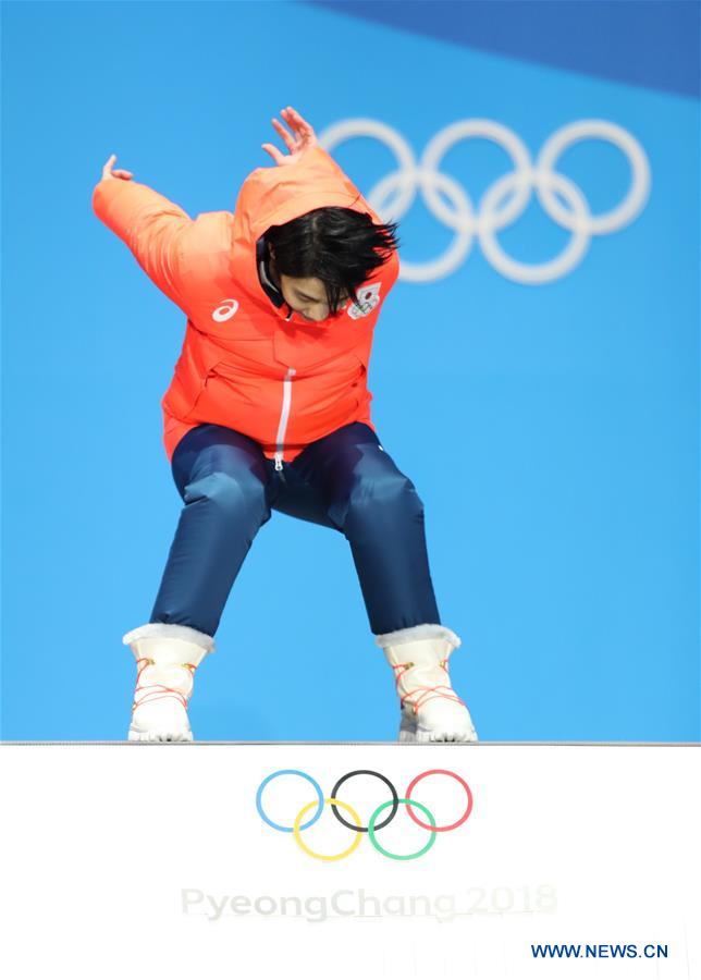 (SP)OLY-SOUTH KOREA-PYEONGCHANG-FIGURE SKATING-MEN'S SINGLE SKATING-MEDAL CEREMONY