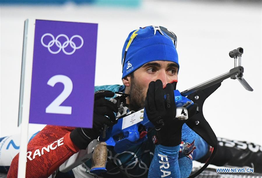 (SP)OLY-SOUTH KOREA-PYEONGCHANG-BIATHLON-MEN'S 15KM MASS START