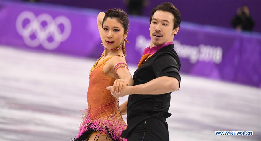 (SP)OLY-SOUTH KOREA-PYEONGCHANG-FIGURE SKATING-ICE DANCE SHORT DANCE