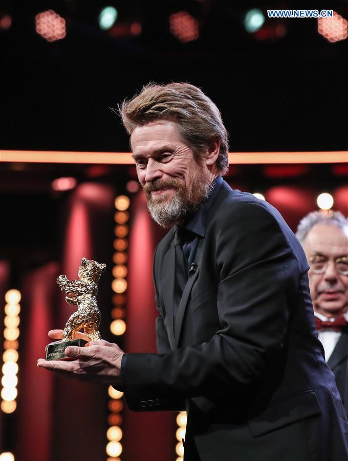 GERMANY-BERLIN-68TH BERLIN INTERNATIONAL FILM FESTIVAL-WILLEM DAFOE-HONORARY GOLDEN BEAR