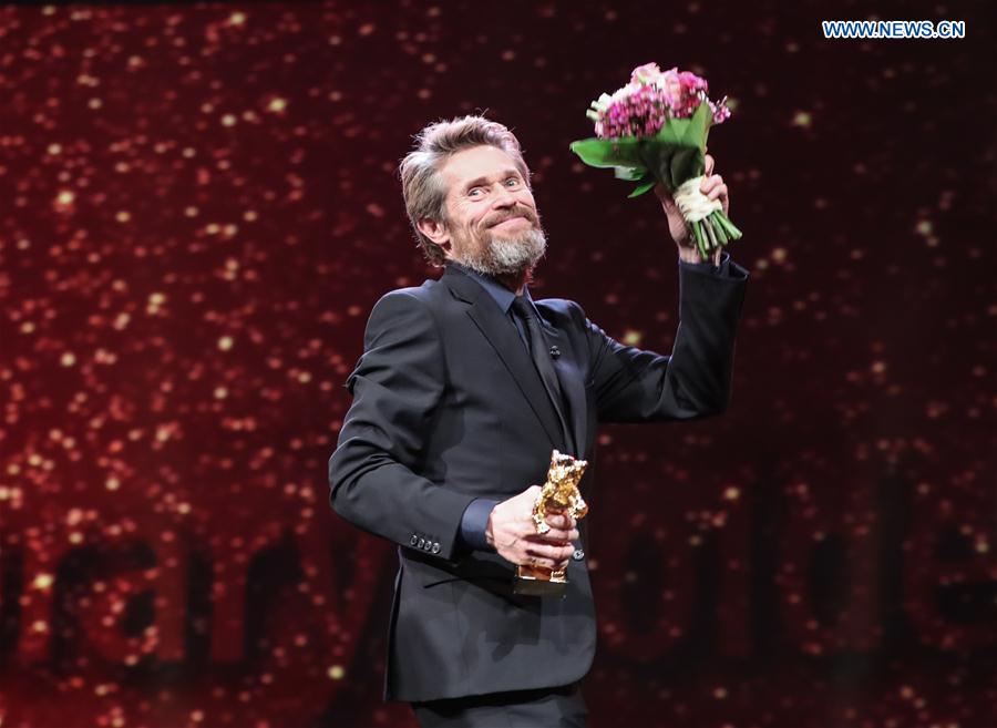 GERMANY-BERLIN-68TH BERLIN INTERNATIONAL FILM FESTIVAL-WILLEM DAFOE-HONORARY GOLDEN BEAR