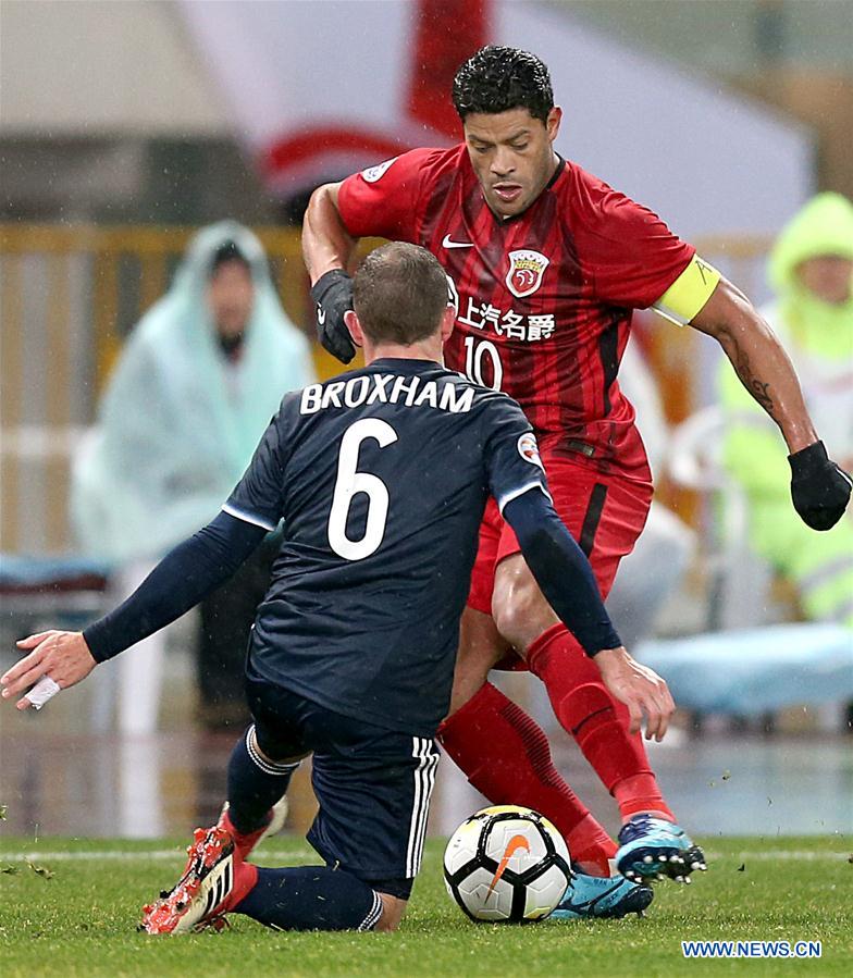 (SP)CHINA-SHANGHAI-SOCCER-AFC CHAMPIONS LEAGUE-SHANGHAI SIPG VS MELBOURNE VICTORY (CN)