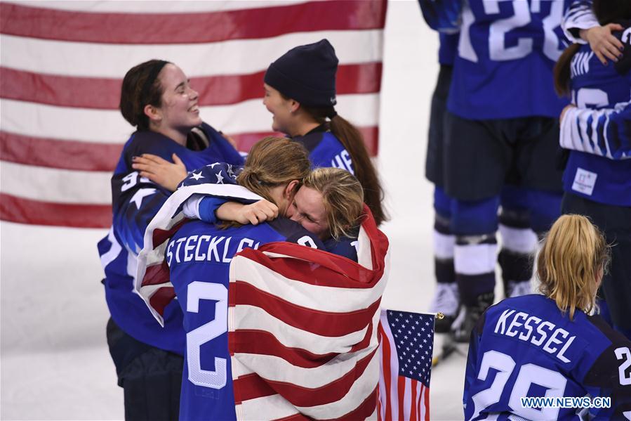 (SP)OLY-SOUTH KOREA-PYEONGCHANG-ICE HOCKEY-WOMEN-FINAL-USA VS CAN