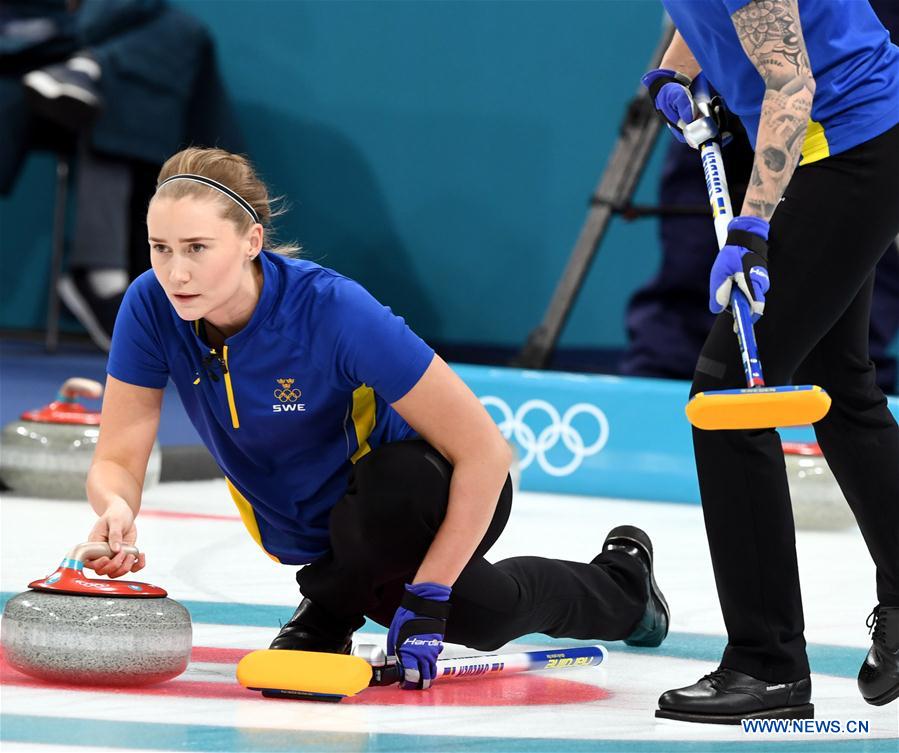 (SP)OLY-SOUTH KOREA-PYEONGCHANG-CURLING-WOMEN-SEMI-FINAL-SWE VS GBR