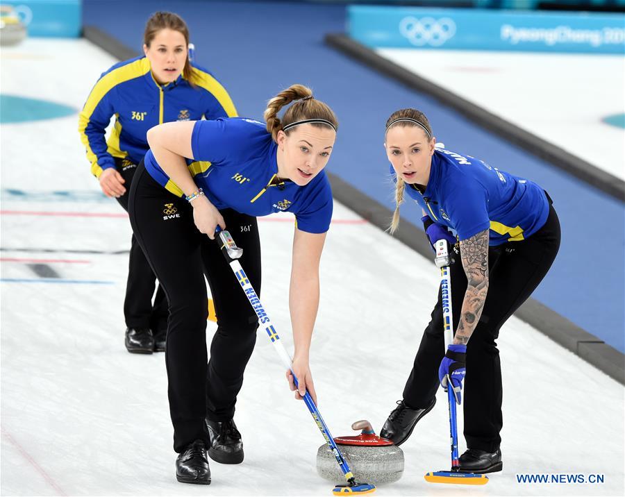 (SP)OLY-SOUTH KOREA-PYEONGCHANG-CURLING-WOMEN'S GOLD MEDAL GAME-SWE VS KOR