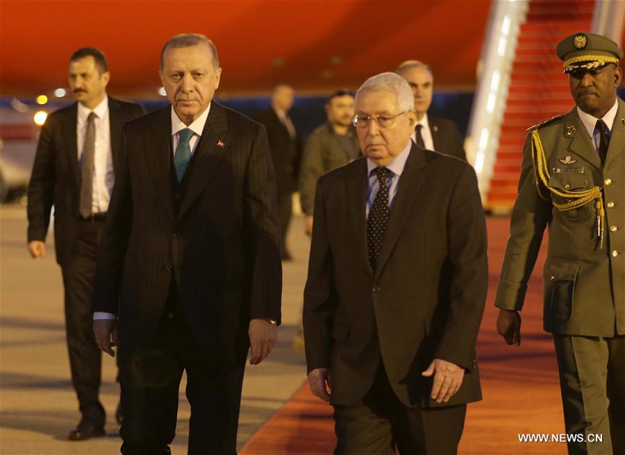 ALGERIA-ALGIERS-TURKEY-ERDOGAN-VISIT