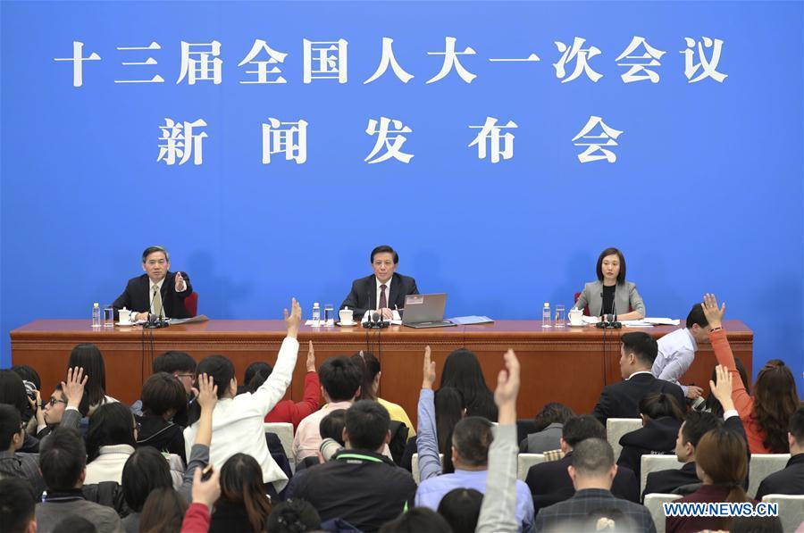 (TWO SESSIONS) CHINA-BEIJING-NPC-PRESS CONFERENCE (CN)