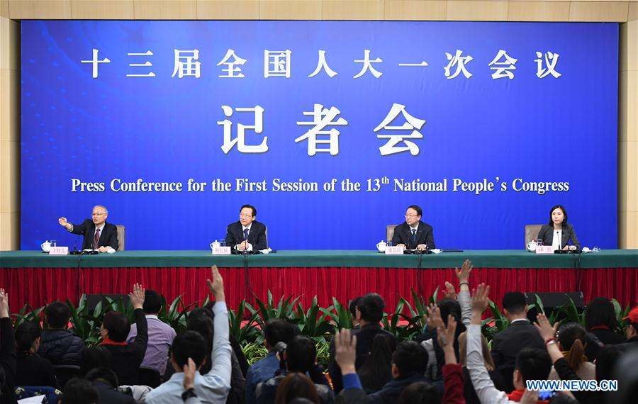 (TWO SESSIONS)CHINA-BEIJING-NPC-PRESS CONFERENCE-AGRICULTURE (CN)