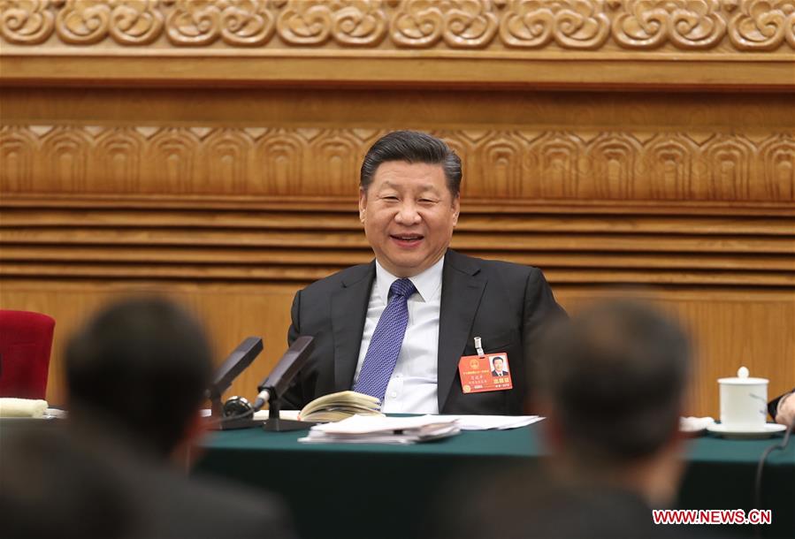 (TWO SESSIONS)CHINA-BEIJING-XI JINPING-NPC-PANEL DISCUSSION (CN)