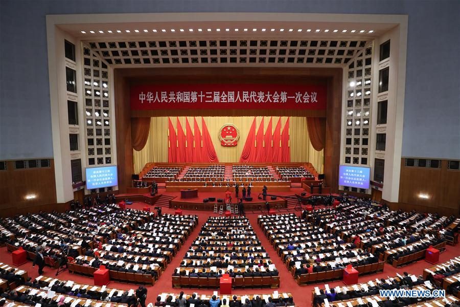 (TWO SESSIONS)CHINA-BEIJING-NPC-THIRD PLENARY MEETING (CN)