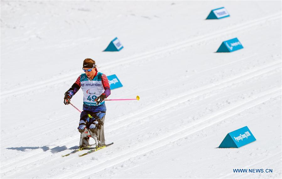 (SP)OLY-PARALYMPIC-SOUTH KOREA-PYEONGCHANG-CROSS-COUNTRY SKIING-WOMEN'S 12KM, SITTING 