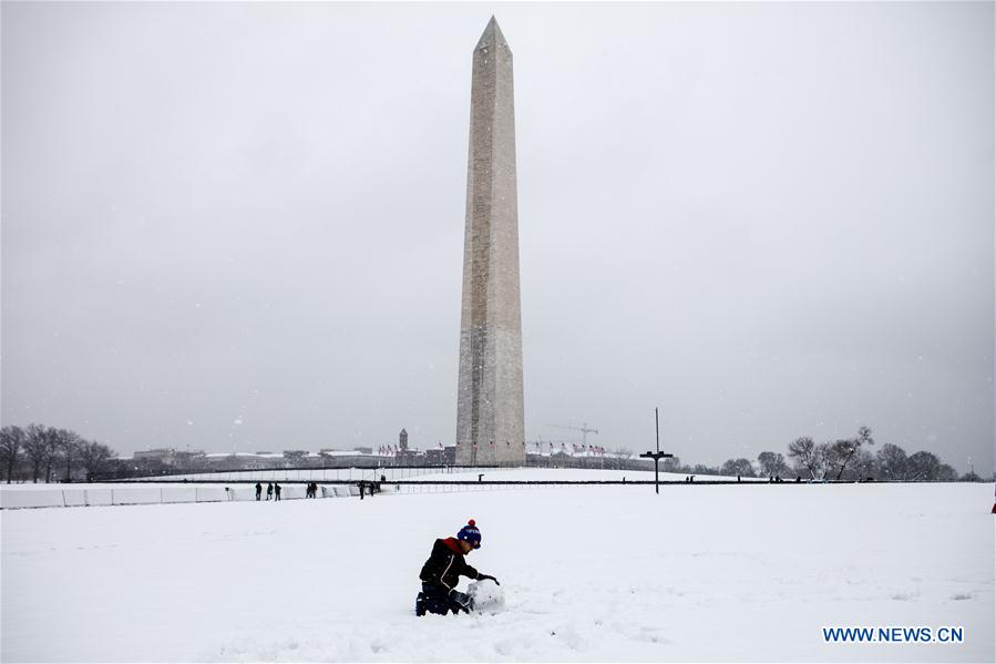 U.S.-WASHINGTON D.C.-SNOWSTORM