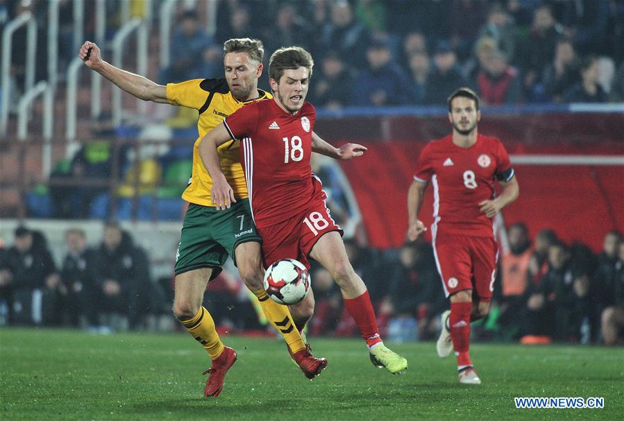 (SP)GEORGIA-TBILISI-SOCCER-FRIENDLY MATCH-GEO VS LIT