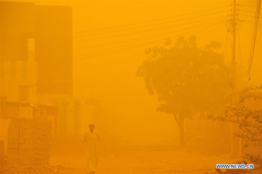 SUDAN-KHARTOUM-DUST STORM