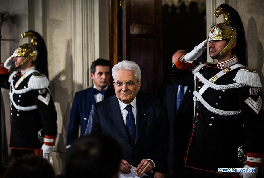 ITALY-ROME-GOVERNMENT-FORMATION TALKS-FAILING