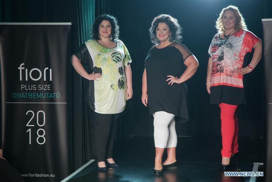 HUNGARY-BUDAPEST-FASHION SHOW-PLUS SIZE