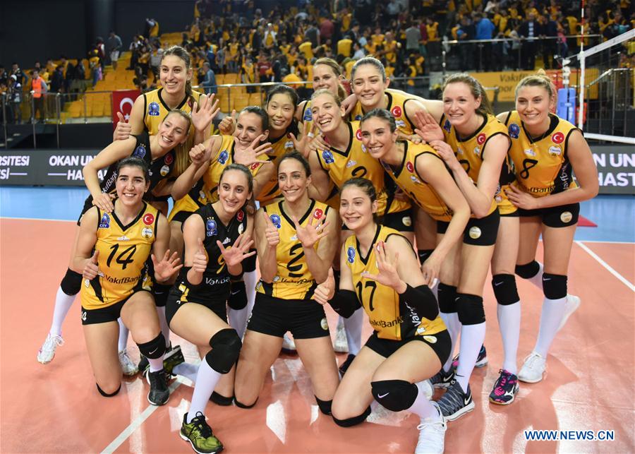 (SP)TURKEY-ISTANBUL-CEV CHAMPIONS LEAGUE-PLAYOFFS-VAKIFBANK VS VOLERO ZURICH