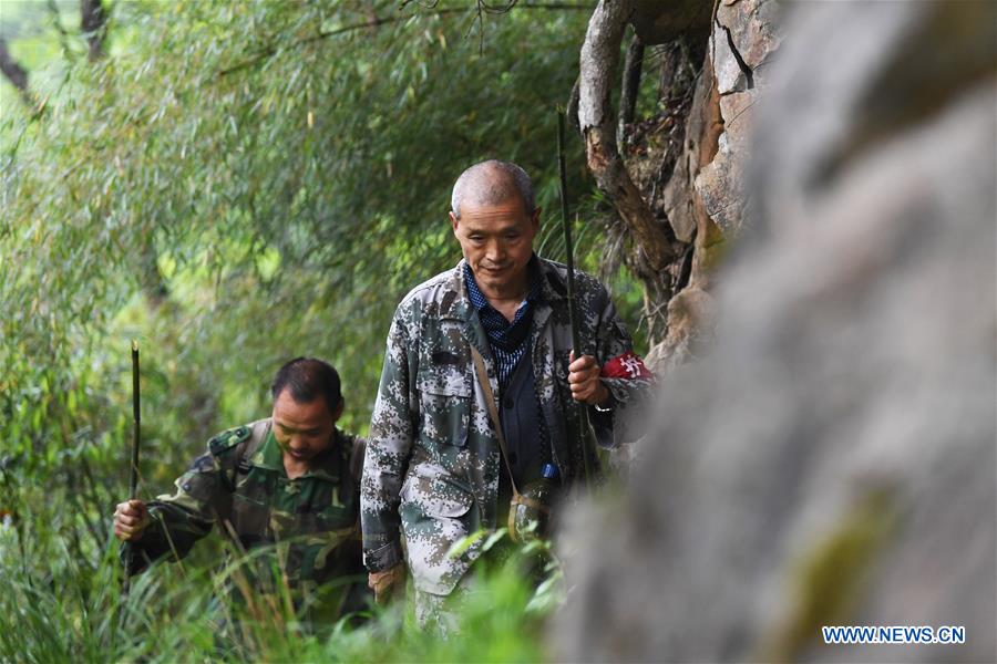 CHINA-CHONGQING-WUXI-FOREST-PROTECTION-RANGER (CN) 