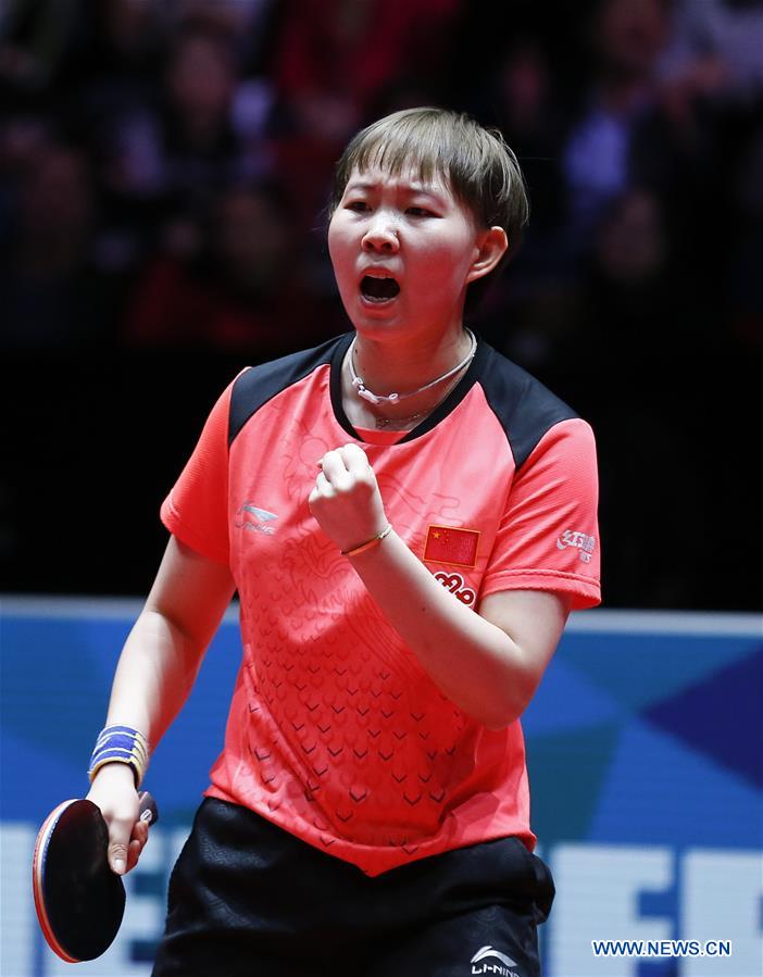 (SP)SWEDEN-HALMSTAD-ITTF WORLD TEAM CHAMPIONSHIPS 2018-WOMEN'S FINAL-CHN VS JPN