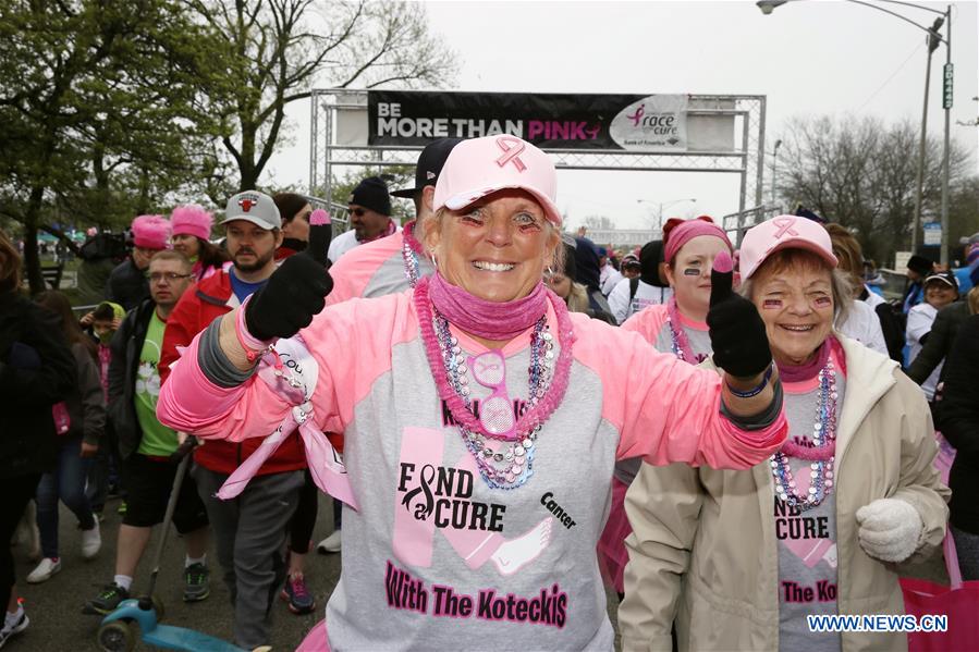 U.S.-CHICAGO-MOTHER'S DAY-RACE FOR THE CURE