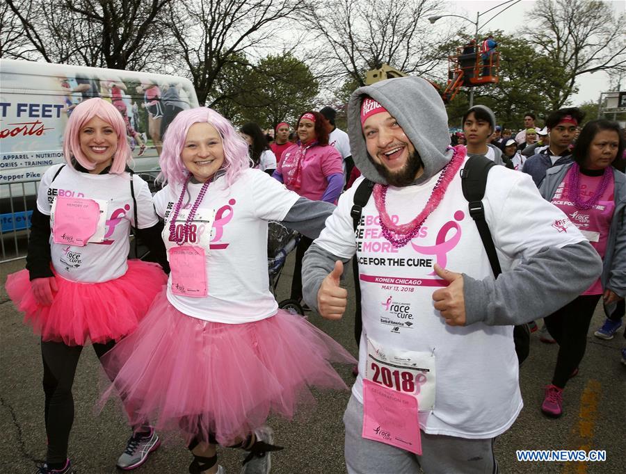 U.S.-CHICAGO-MOTHER'S DAY-RACE FOR THE CURE