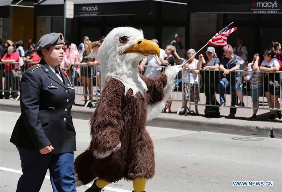 U.S.-CHICAGO-MEMORIAL DAY-PARADE