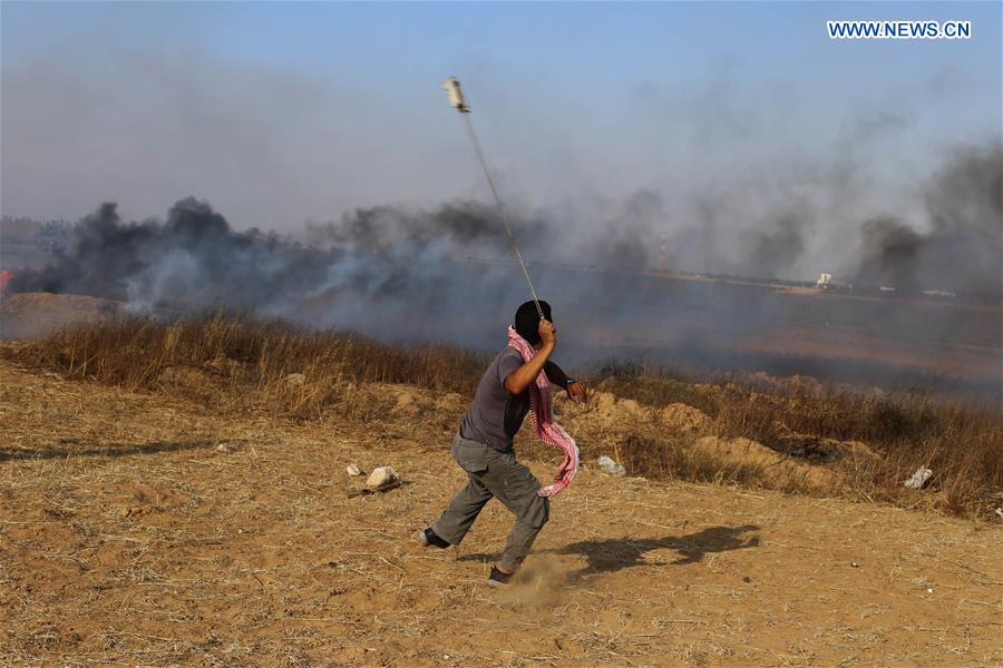 MIDEAST-GAZA-KHAN YOUNIS-CLASHES