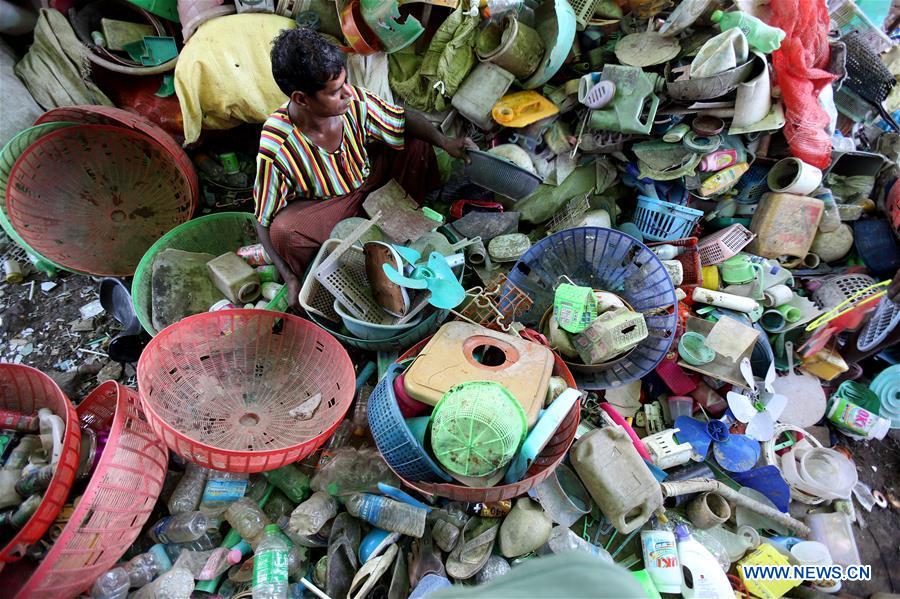 MYANMAR-YANGON-WORLD ENVIRONMENT DAY-BEAT PLASTIC POLLUTION