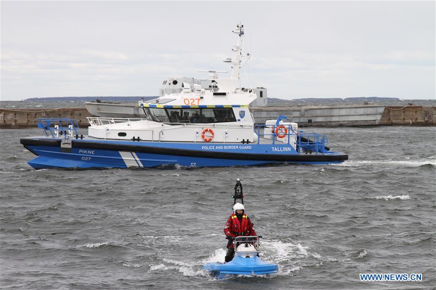 ESTONIA-TALLINN-RESCUE-DECONTAMINATION-EXERCISE