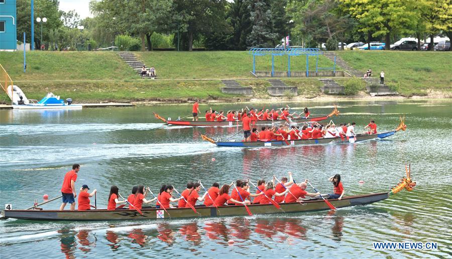 CROATIA-ZAGREB-DRAGON BOAT RACE