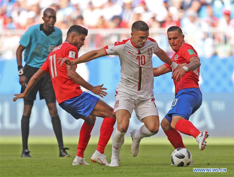 (SP)RUSSIA-SAMARA-2018 WORLD CUP-GROUP E-COSTA RICA VS SERBIA