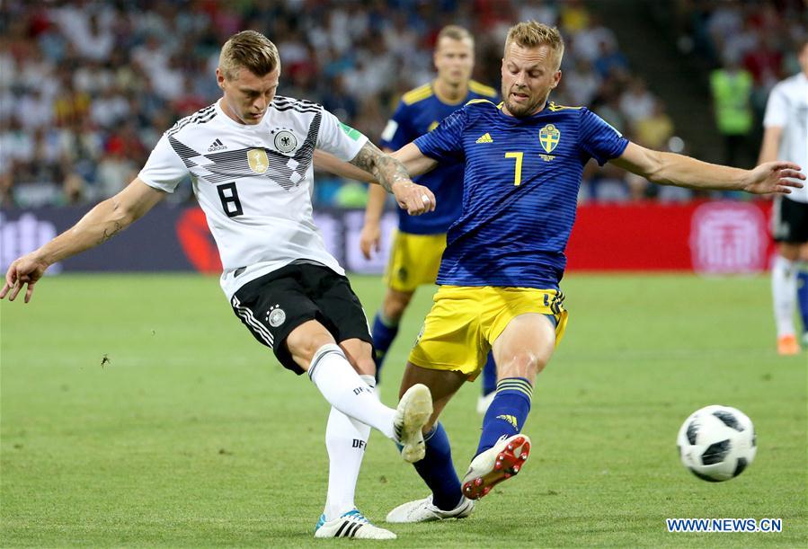 (SP)RUSSIA-SOCHI-2018 WORLD CUP-GROUP F-GERMANY VS SWEDEN